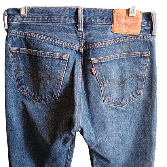 31x35 Perfect Fade Levis 501 Denim Jeans 32x38 Tag Grunge Punk Rock - Picture 1 of 9